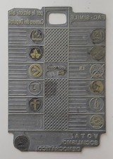 CLICHÈ SCHEDA ELETTORALE PSDI