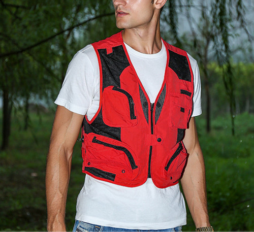 Gilet uomo estivo per pesca - uomo,