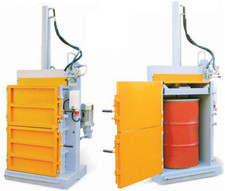 PRESSA SCHIACCIA BIDONI