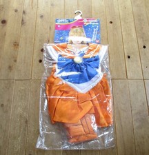 Costume vestito e guanti Sailor Moon Sailor Venus bambini bambino cosplay Narikiri NOS