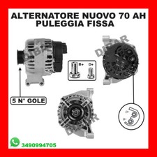 ALTERNATORE NUOVO 70AH FIAT