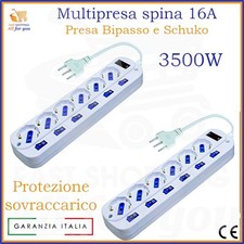 2pz Ciabatta multipresa con