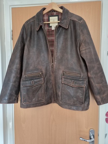 Giacca pelle uomo vintage - , anni
