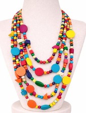 Bunte Damen Statement Kette