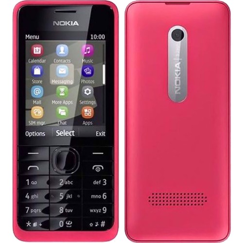 Nokia asha 301 - nokia, rosso