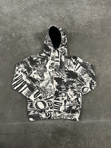 Felpa con cappuccio zip - , intera