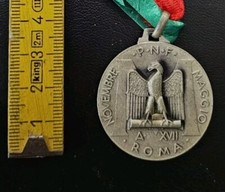 Medaglia Mostra della bonifica integrale Roma vanga Fascismo Littorio 1939