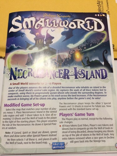Smallworld necromancer island - smallworld,
