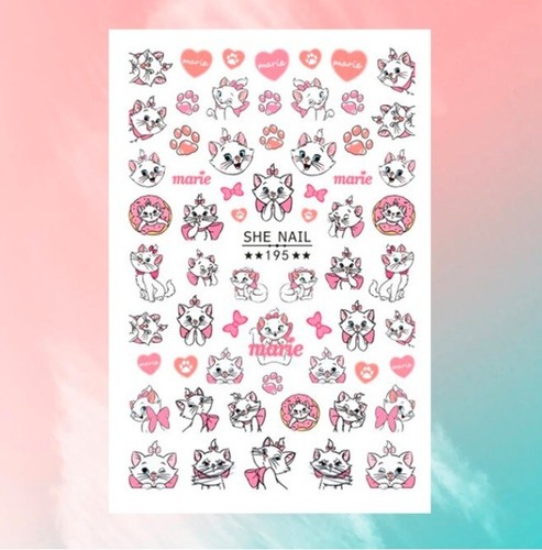 Adesivo nail art - , disney