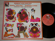 CLAUDE DEBUSSY / MAURICE RAVEL (HERBERT VON KARAJAN)- BOLERO- LP 33 GIRI FRANCE