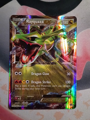Rayquaza xy73 holo - rayquaza,