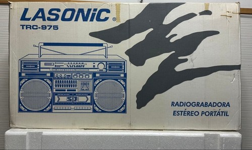 Lasonic trc 975 boombox - lasonic,