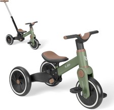 Triciclo Evolutivo 5 in 1 FLASH, da 18 Mesi a 4 Anni, con Maniglione Regolabile