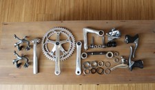 Gruppo Shimano 600 tricolore bici da corsa vintage groupset