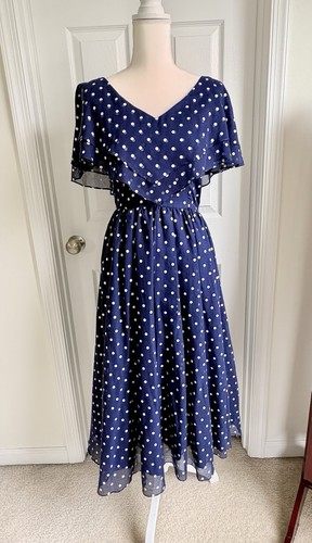 Abito donna blu navy - , pois