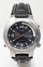 Orologio Casio edifice tough solar ana digit watch stainless steel 41mm