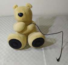 ORSO PELUCHE PUPAZZO CASSE ALTOPARLANTI HI-FI HI-GEORGE! HI-FUN BEAR PLUSH