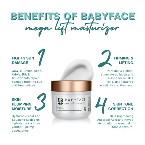 Babyface mega lift crema - mega,