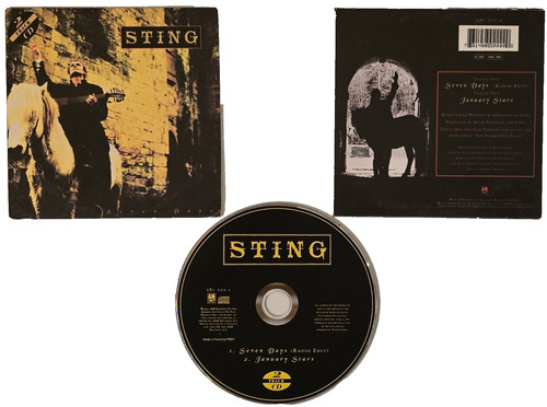 Sting seven days track cd - sting,