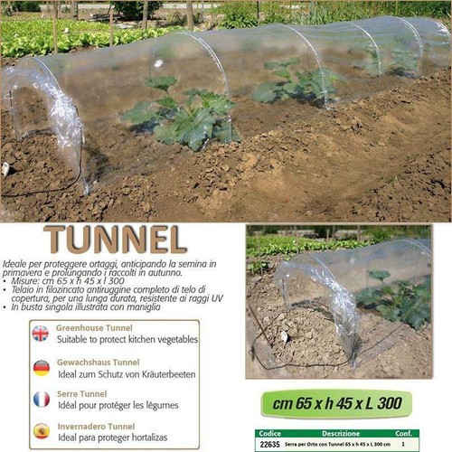 Serra orto tunnel - orto,