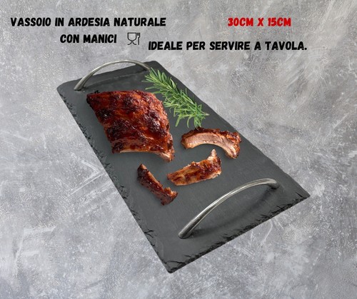 Vassoio ardesia pietra - ardesia,