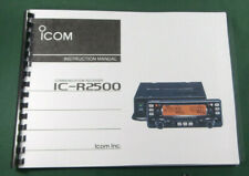 Icom IC-R2500 Manuale Istruzioni: Pettine Legato e Cover Protettive