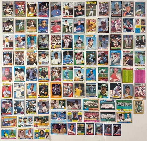 Lotto 100 carte baseball - 100, da