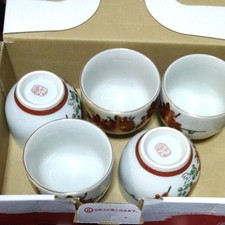 Set di 5 tazze da tè, tinte