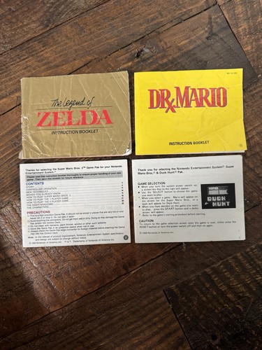 Manuali gioco nintendo nes - gioco,