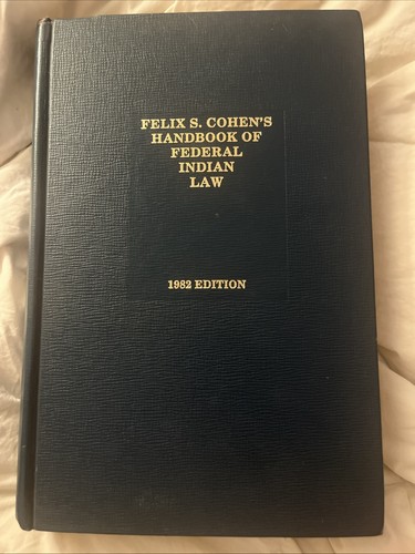 Felix cohens handbook of - s,