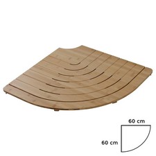 Pedana doccia semicircolare in