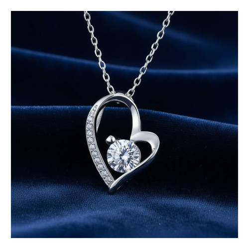 Collana con ciondolo - , cuore