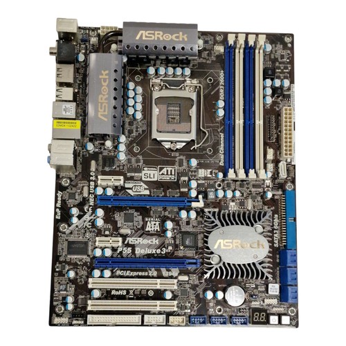 Asrock p55 deluxe intel - asrock,