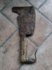 ANTICA MANNAIA SPACCAOSSA DA MACELLAIO LAMA FORGIATA