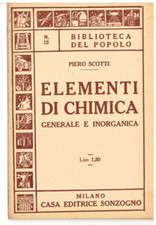 Elementi di chimica generale e