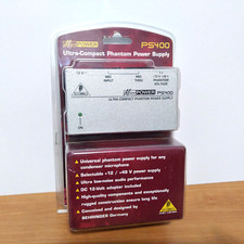 Phantom Power alimentatore fantasma switch 12V 48V Behringer PS400, fabbr 2011