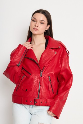 Giacca biker donna - , pelle
