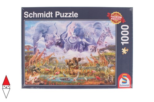 Puzzle animali schmidt - puzzle,