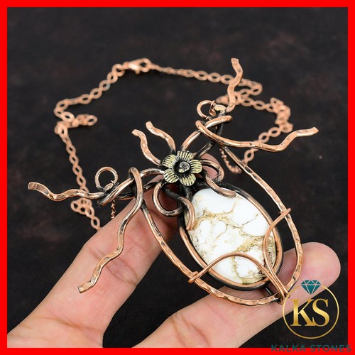 Collana artigianale fiore