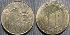 SAN MARINO  # 200 lire 1992