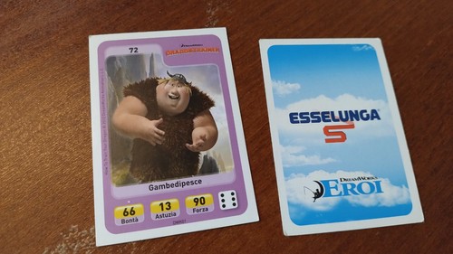 Carte esselunga dreamworks - carte,