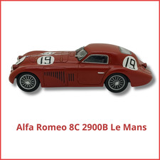 Modellino Metro scala 1/43 Alfa Romeo 2900B 8C Le mans 1938 da collezione static