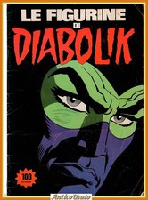 ALBUM LE FIGURINE DI DIABOLIK Originale con 63 figurine SUPER RAF Vintage 1976
