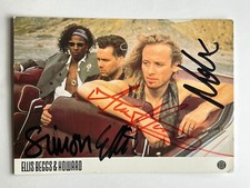 Autographs ELLIS, BEGGS & HOWARD-signed RCA-card-Big Bubbles-Pop/Dance-AK