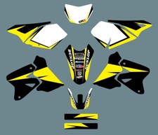 Graphic Decal Sticker Kit For SUZUKI DRZ400 2000-2012 01 02 03 04 05 06 07 08 09