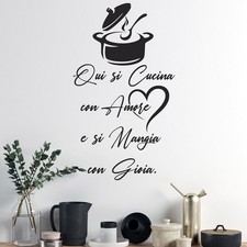 Scritte adesive per pareti