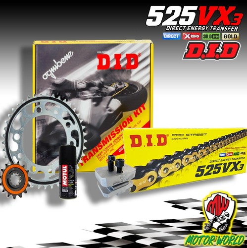 Kit trasmissione catena did - trasmissione,