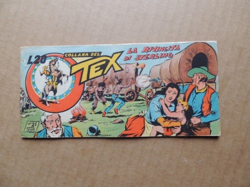 Tex striscia serie verde - serie, n.21