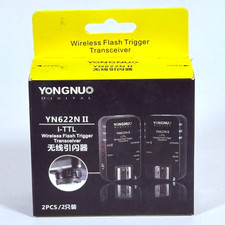 Confezione 2 Trasduttori Flash Yongnuo YN622N-II Wireless i-TTL per Nikon