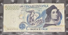 500000 Lire Raffaello